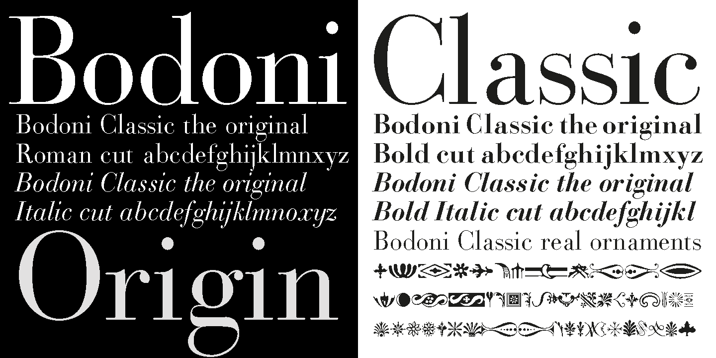 Bodoni Classic