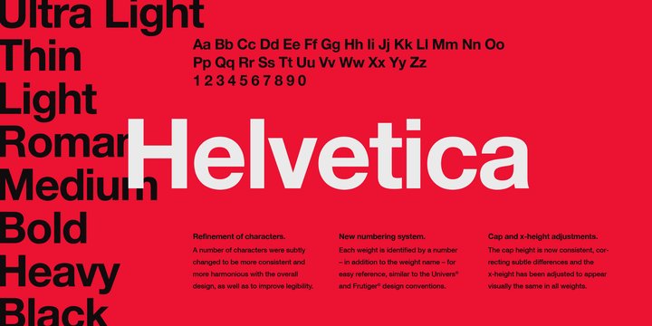 Helvetica Inserat