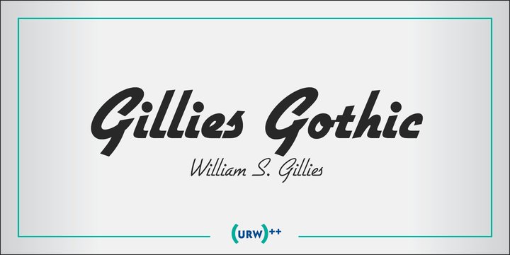 Gillies Gothic