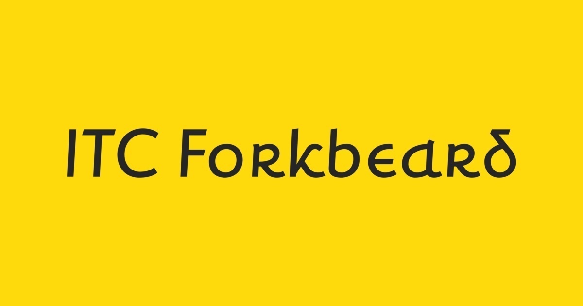 ITC Forkbeard