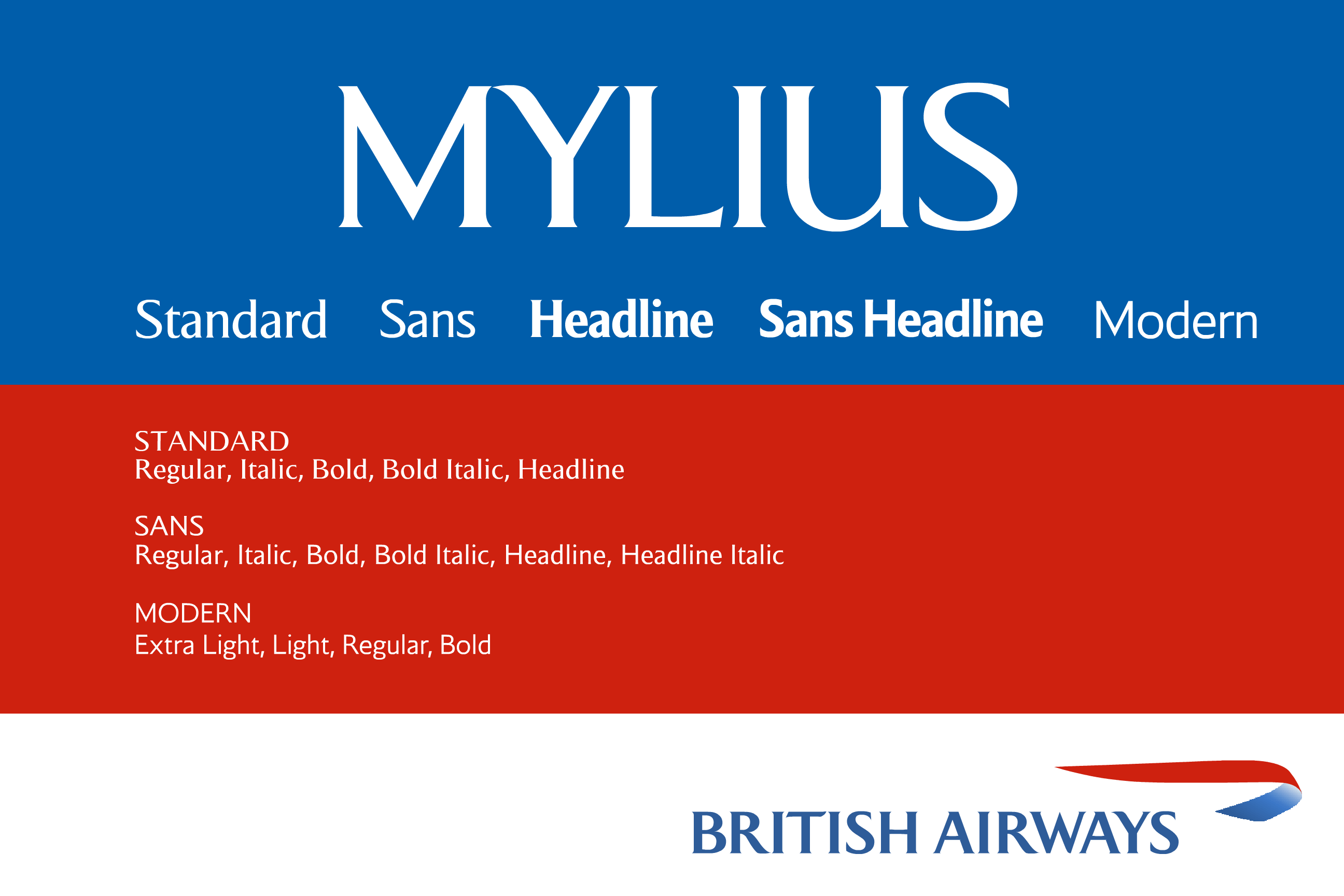 Mylius Modern (British Airways)