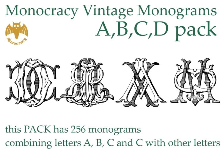 Monocracy Vintage Monograms
