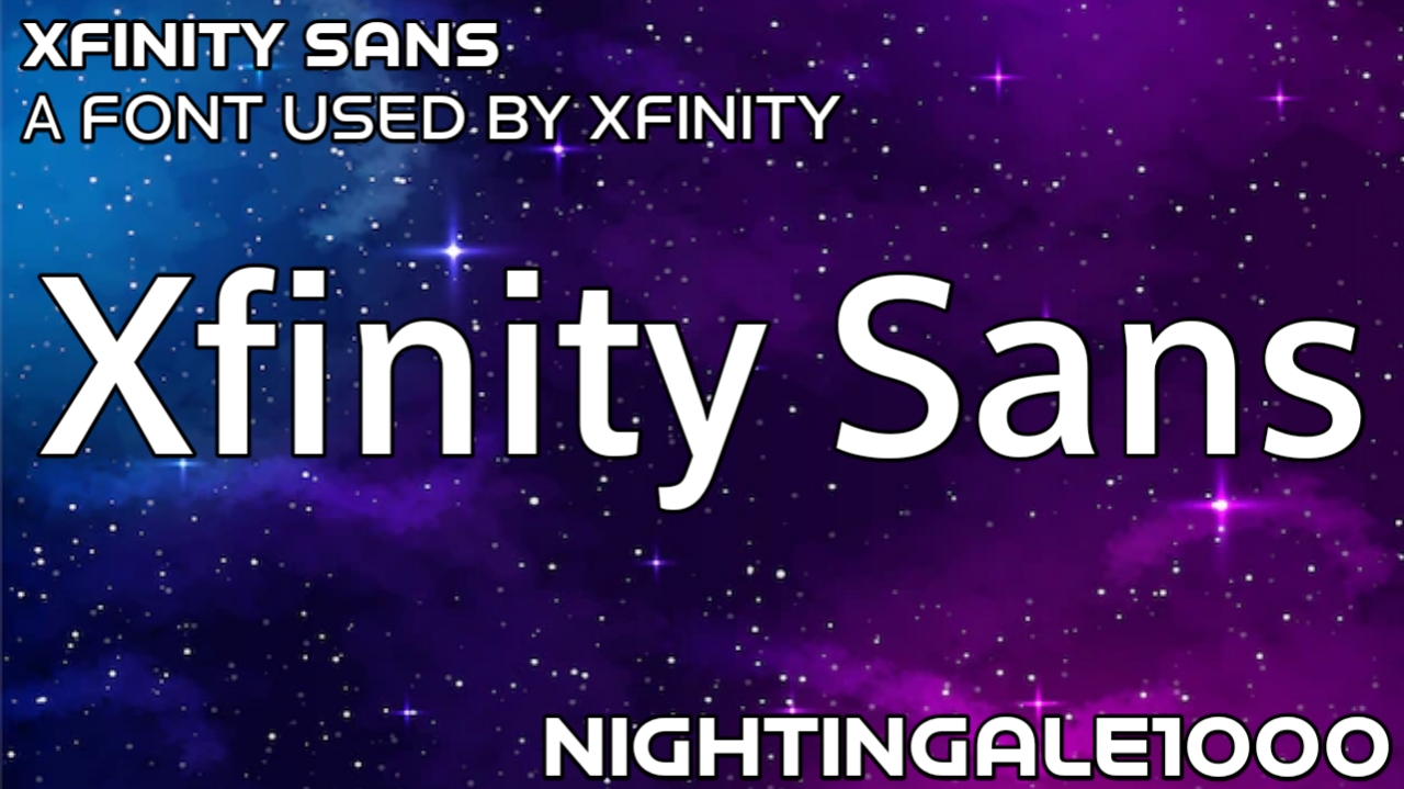 Xfinity Sans