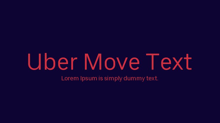 Uber Move Text GRK