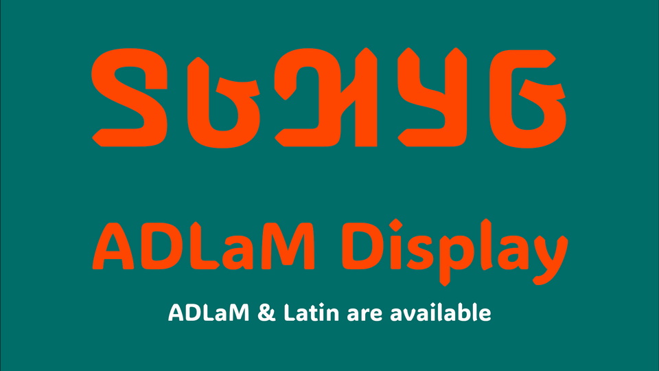 ADLaM Display