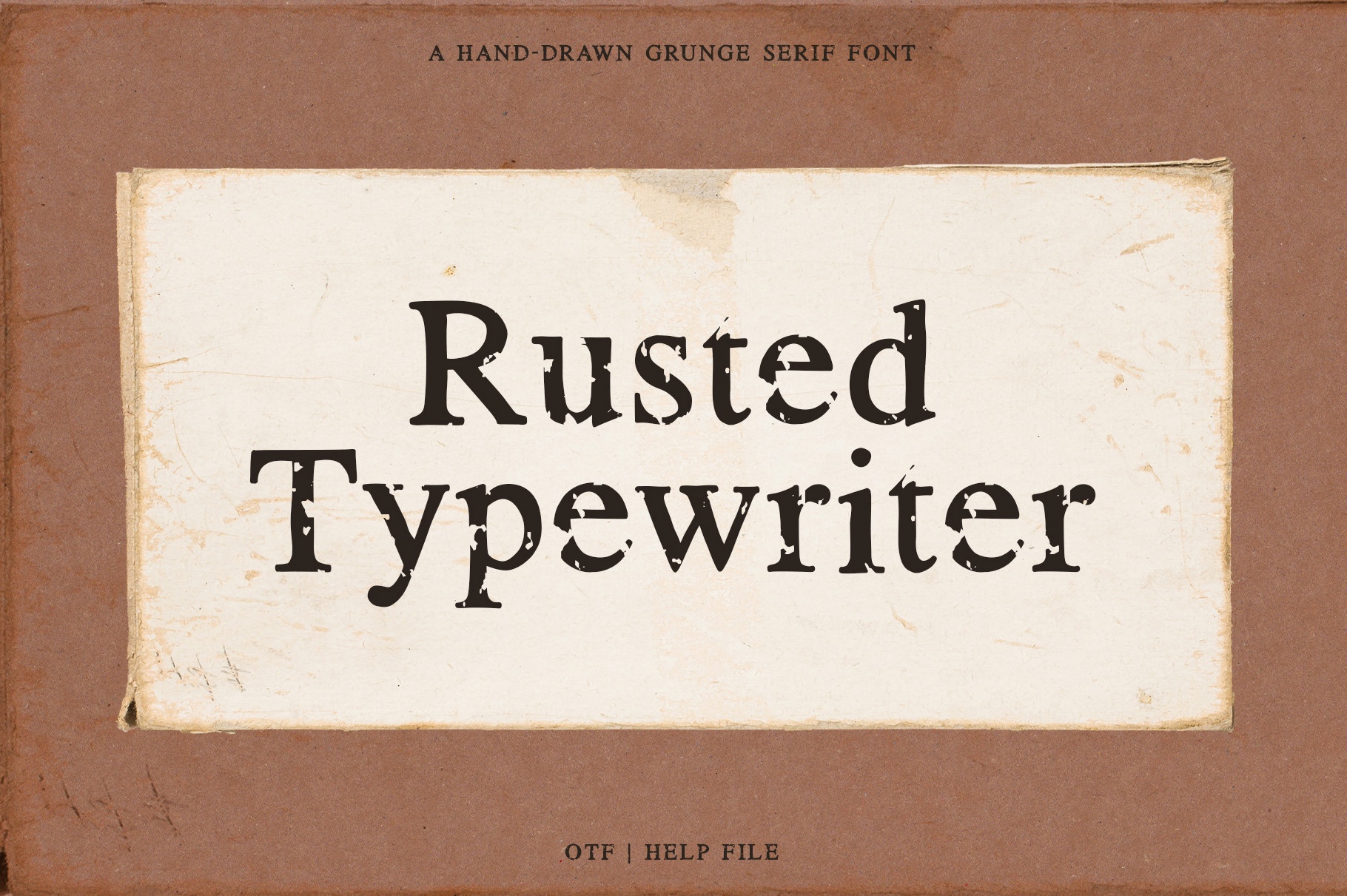 Rusted Typewriter